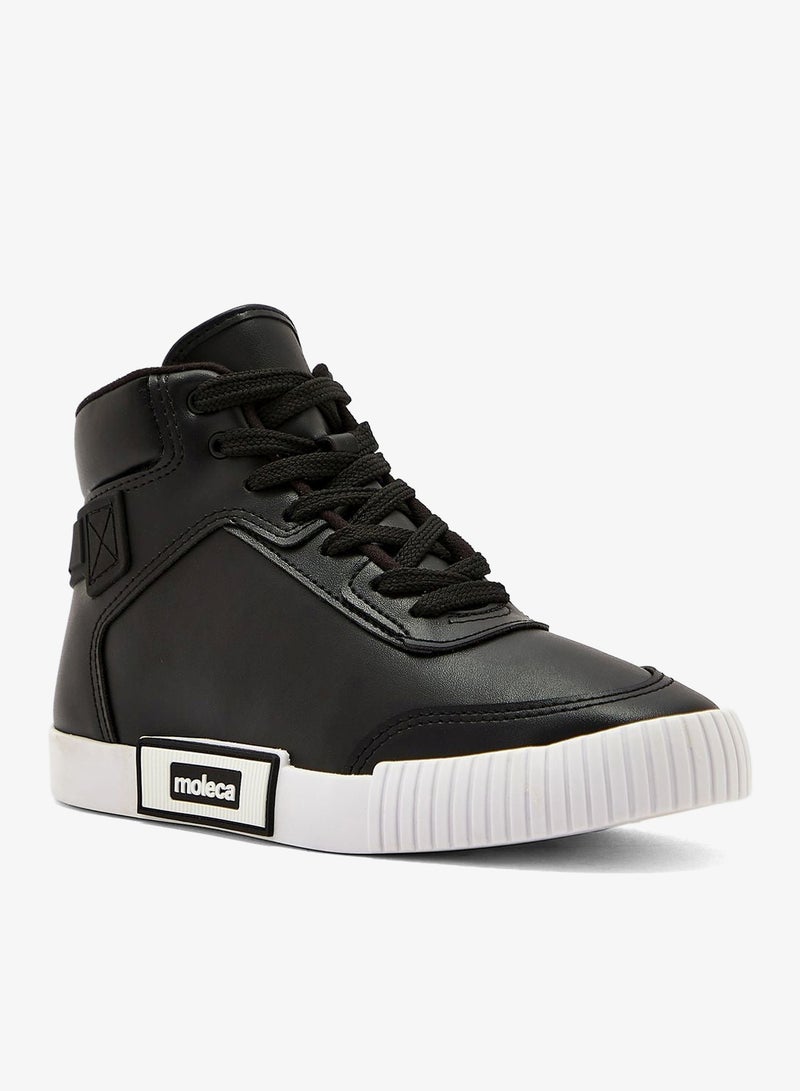MOLECA Lace Up High Top Sneakers - Image 2